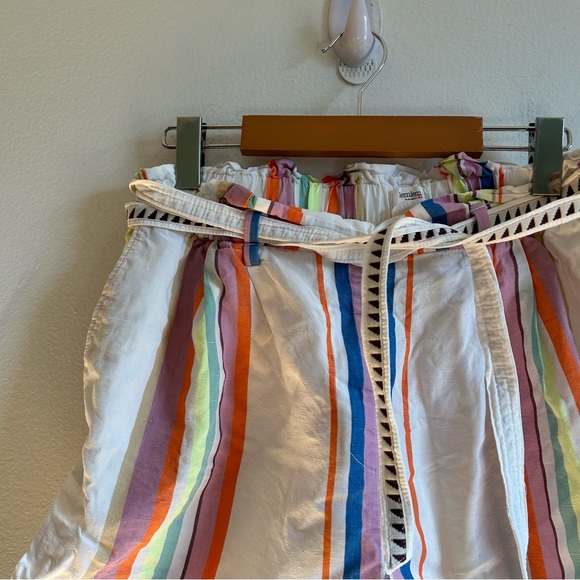 Lemlem x H&M Colorful Belted Linen Cotton Bohemian Short - Picture 3 of 10